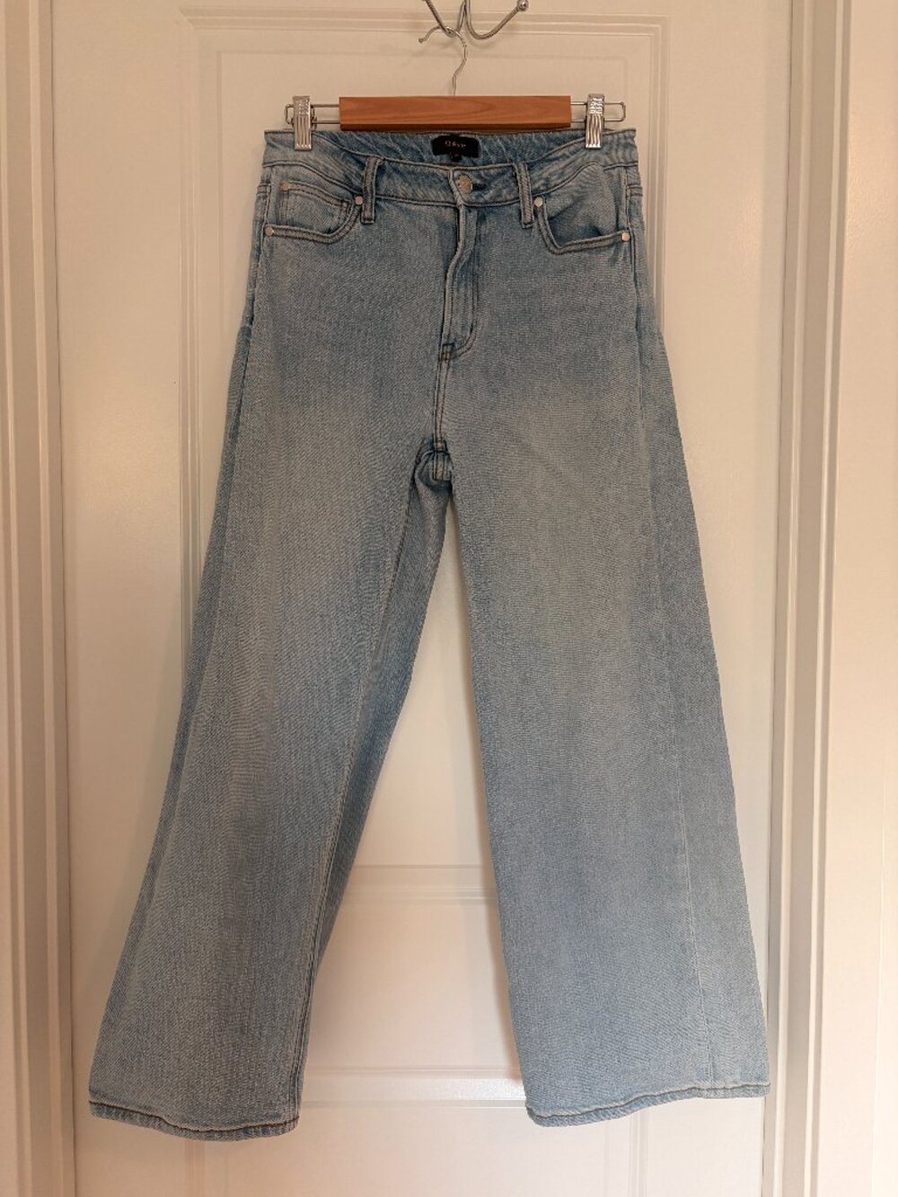 Quince Cotton Wide Leg Jeans Lighwash